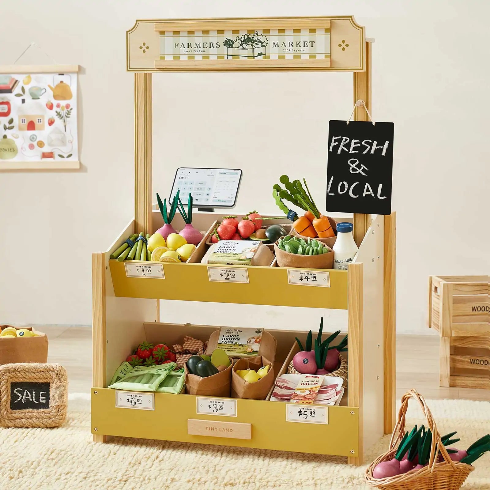 Kid's Grocery Store Playset