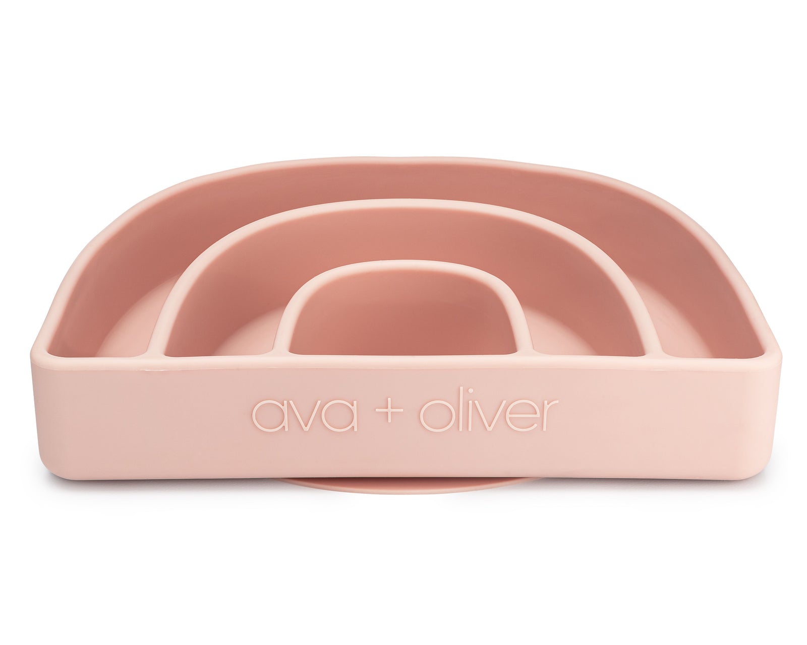 Silicone Rainbow Plate