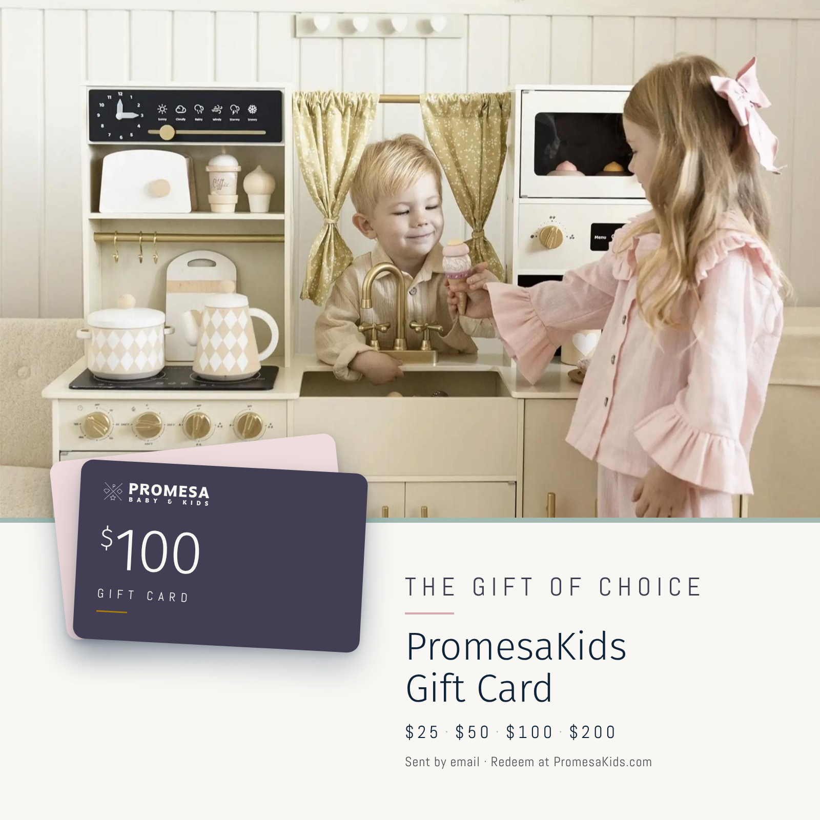 PromesaKids Gift Card | Baby & Kids Gifts